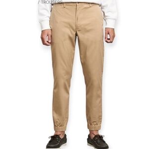 Polo Ralph Lauren Commuter Pants Vintage Khaki Joggers Men's Size 34/28 Preppy
